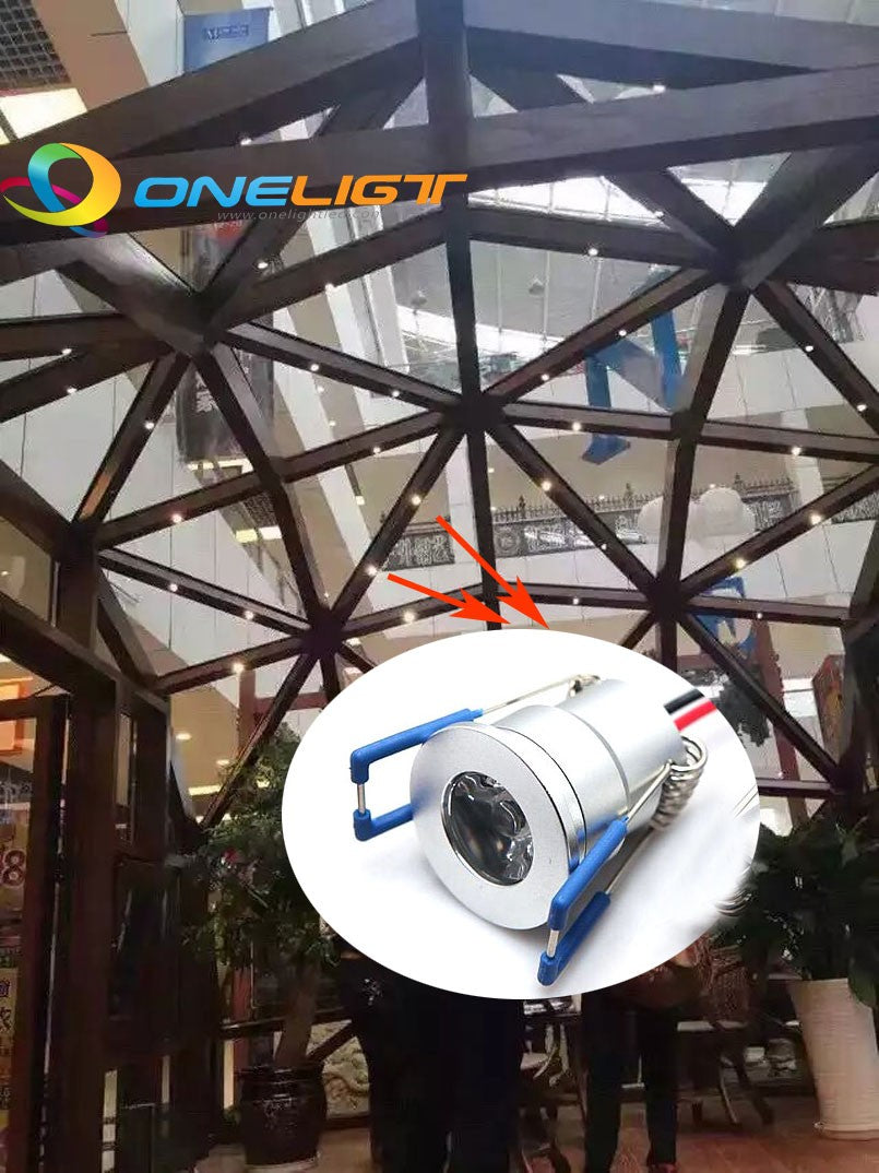 10pcs 3W LED Downlight AC85-265V With Dimming Driver Touch Dimmer Remote LED Under Cabinet Ceiling Lamp