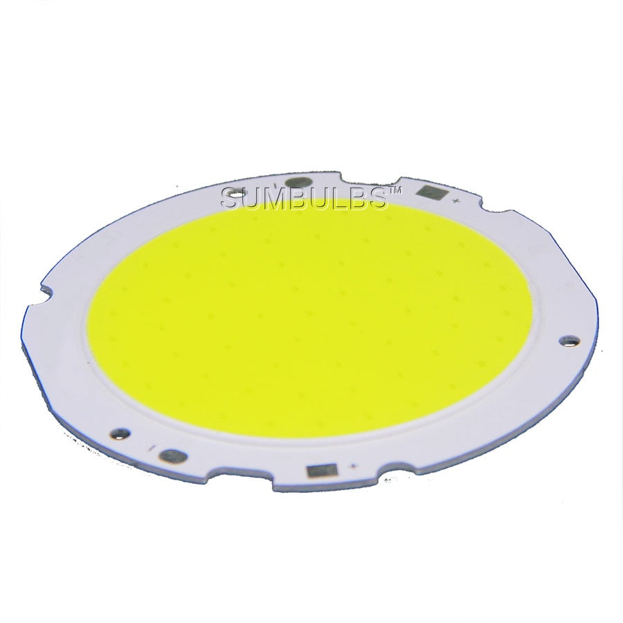 LED COB Chip 76MM Round On Board Lamp DC30-33V 20W 30W LED Light Bulb Source for Spotlight Downlight Warm Natural Cold White