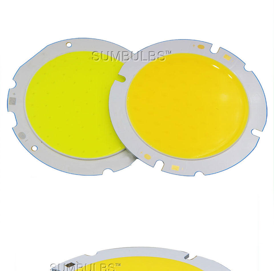 LED COB Chip 76MM Round On Board Lamp DC30-33V 20W 30W LED Light Bulb Source for Spotlight Downlight Warm Natural Cold White