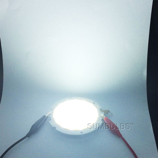 LED COB Chip 76MM Round On Board Lamp DC30-33V 20W 30W LED Light Bulb Source for Spotlight Downlight Warm Natural Cold White