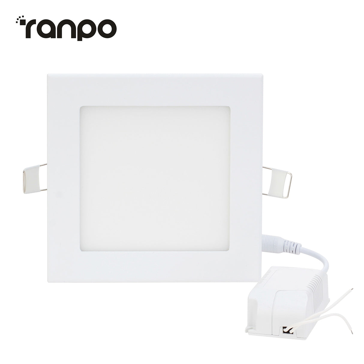 Ultra Thin 6W - 21W Square LED Ceiling Light White Recessed Panel Downlight Spotlight Lamp 110V-240V for Indoor Bedroom Kitchen