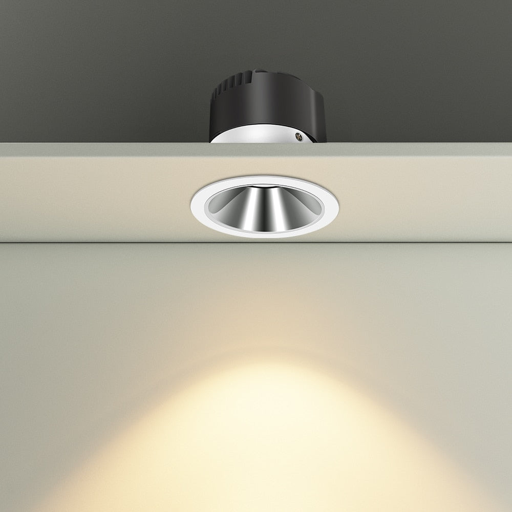 LED Downlight 7w 12w 15w Led Bulb Anti Glare LED Recessed Lamp Bedroom Kitchen Living Room Indoor LED Spot Lightings