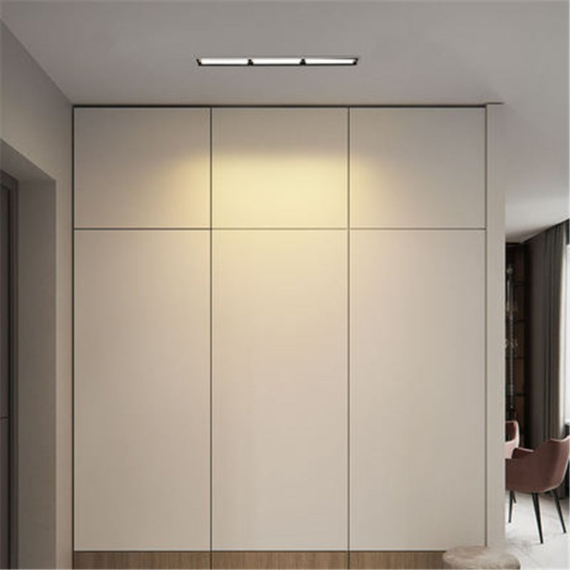 LED Downlight 10W 20W 30W Spot Light Line Light Bar Creative Linear Long Strip Living Room Corridor Recessed