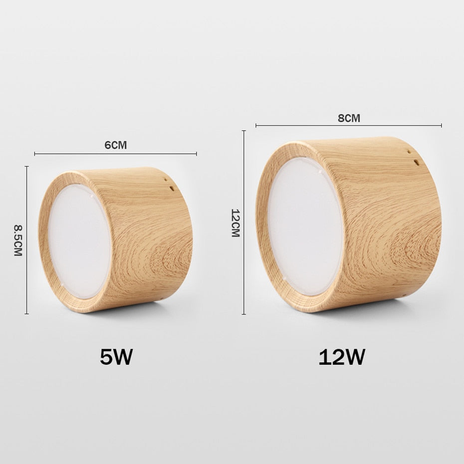 Surface Mounted Led Downlight Dimmable 5W 12W Ceiling LED Spot Lamp Indoor Lighting Fixture For Living Room Foyer Decoration