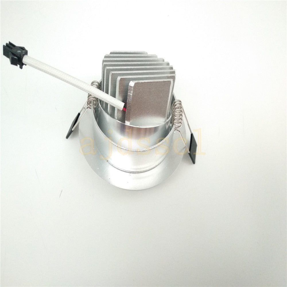 Super Bright Recessed LED Dimmable Downlight COB 3W 5W 7W 12W LED Spot light LED decoration Ceiling Lamp AC/DC 12V