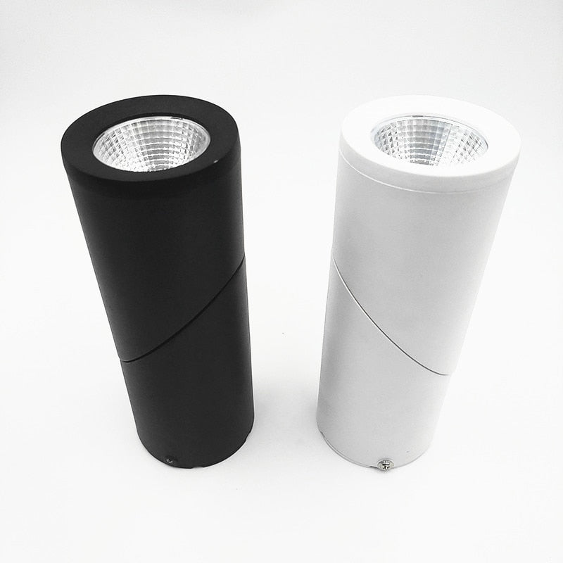 Dimmable Rotating LED Downlights 7W 9W 12W 15W COB LED Ceiling Spot Lights AC110-220V LED Wall Lamp Warm Cold White Indoor Lighting