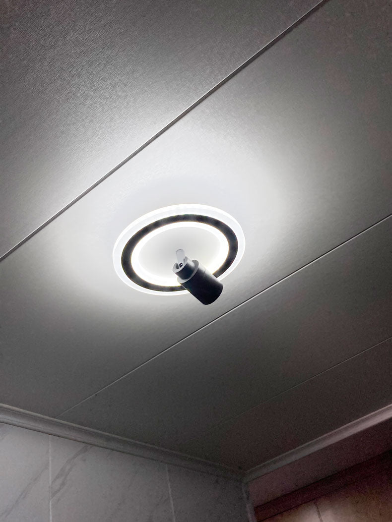 Tinlaibor Corridor led Downlights Washroom Cloakroom Aisle Wall Spot lamp Rotate Hall Entrance Stair lamp Downlight 20W 12W