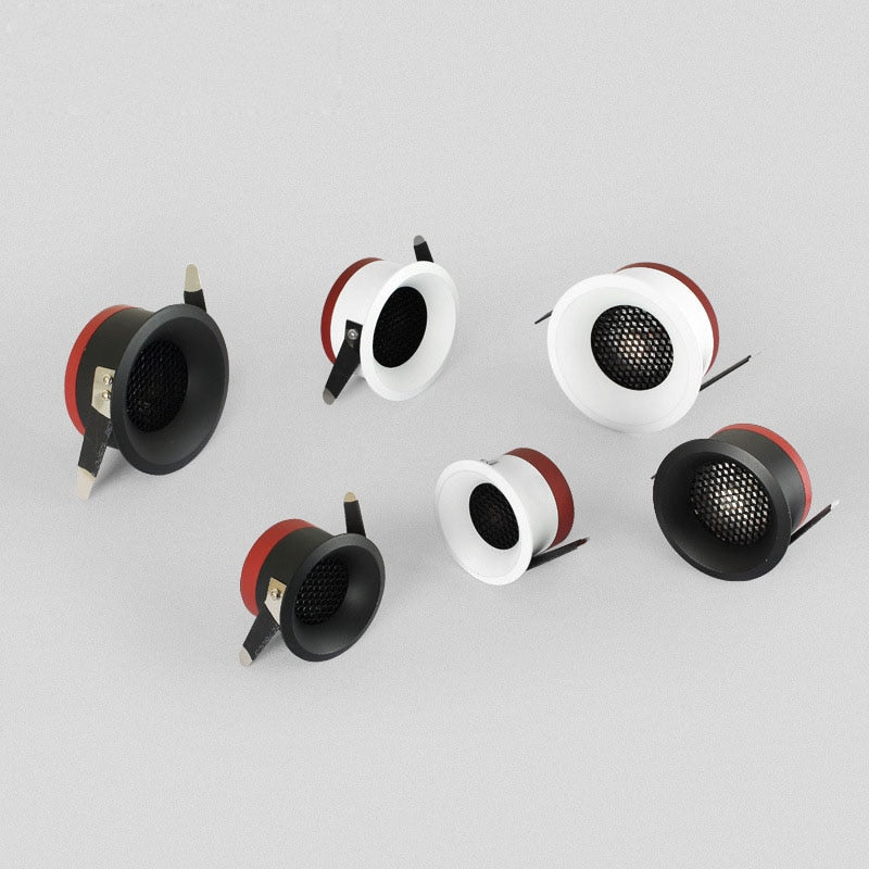 Dimmable Anti Glare Spot light 5W 7W 9W 12W 15W/18W ceiling lamp Recessed led light LED Downlight for living room aisle light