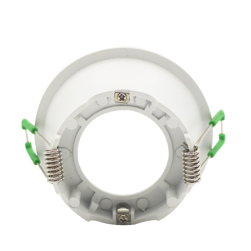 Round Deep Concave Single Ring Downlight LED Bulb Replaceable MR16 GU5.3/GU10 12V 85V-265V 75mm Hole Ceiling Spot Light