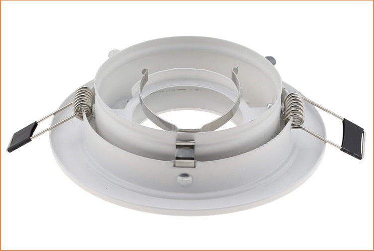 led GU10 fixture Adjustable led Ceiling Spot Light MR16 light bases Fitting Ovel Metal Holder Frame Replaceable Downlights