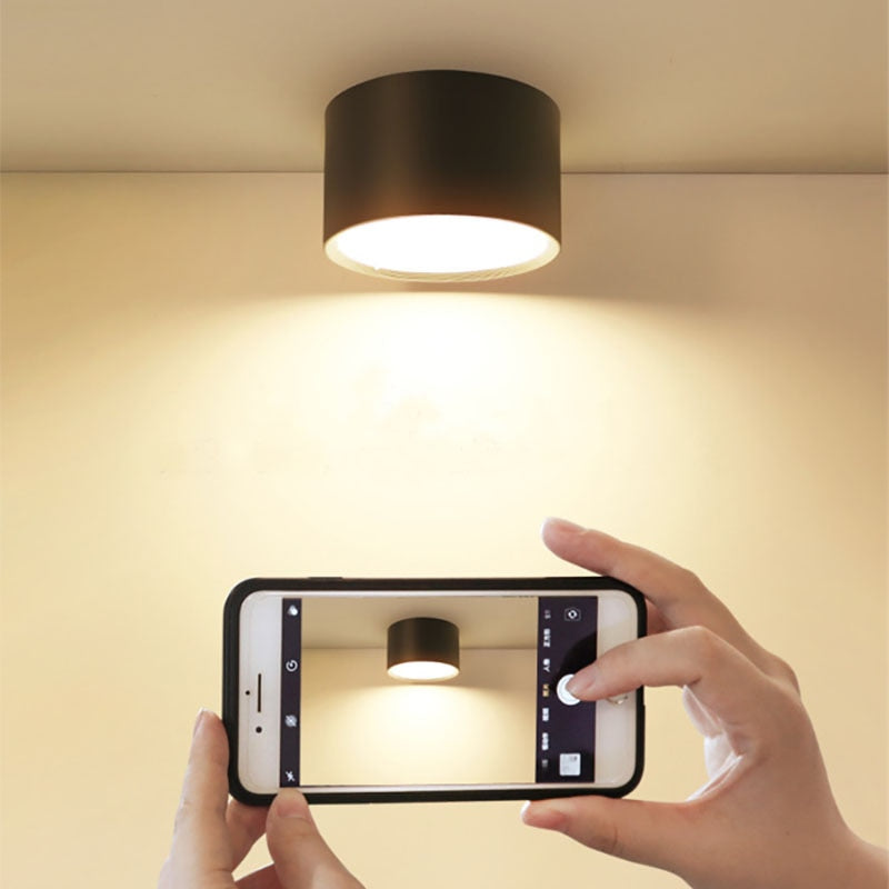 Surface Mounted dimmable LED downlight 5W 7W 12W 18W LED ceiling spotlight AC85~265V LED surface light indoor lighting