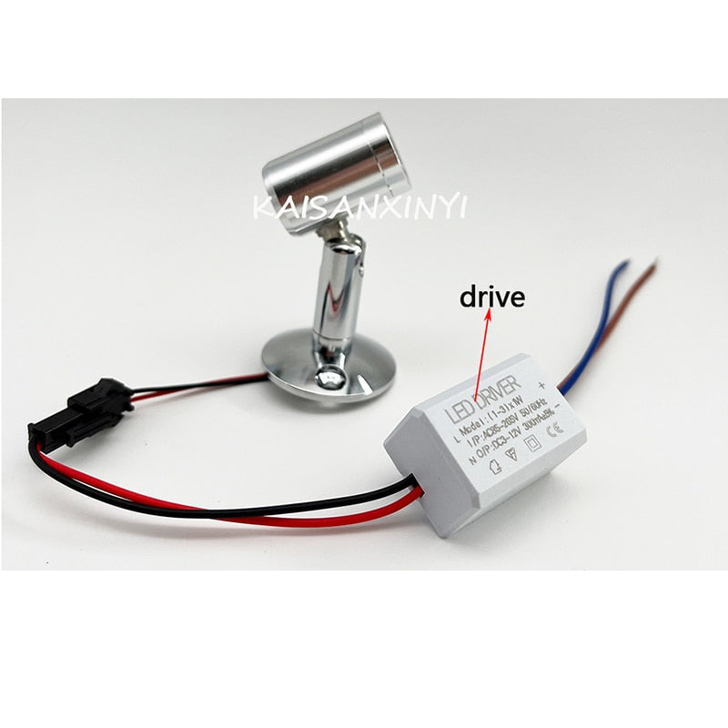 Led Cabinet Mini Spot Light 110V 220V 1W 3W Downlight Jewelry Show Include Led Driver 4000K Ceiling Light Lamp