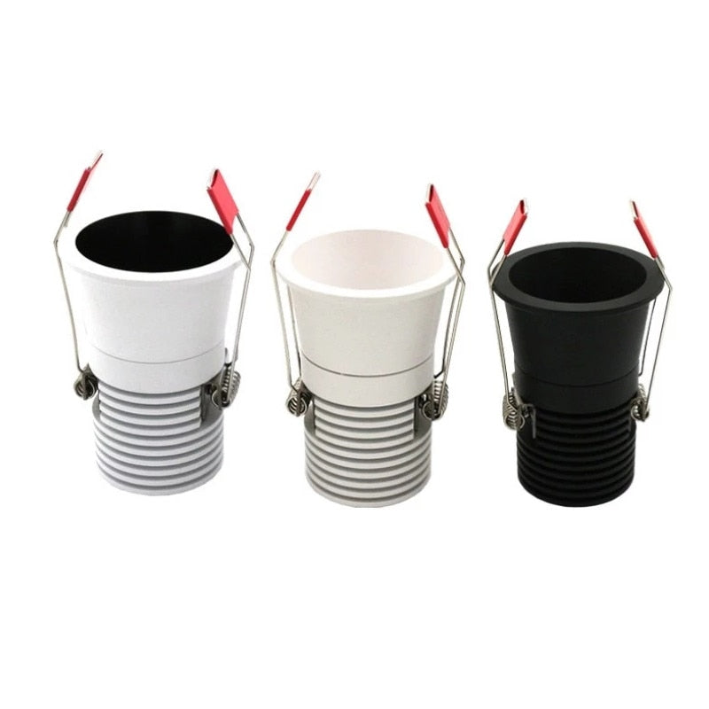 Dimmable LED Downlight ac110-240V Anti glare COB 5W 7W 9W Recessed Led ceiling lamp MINI Spotlights Bulbs Indoor Lighting