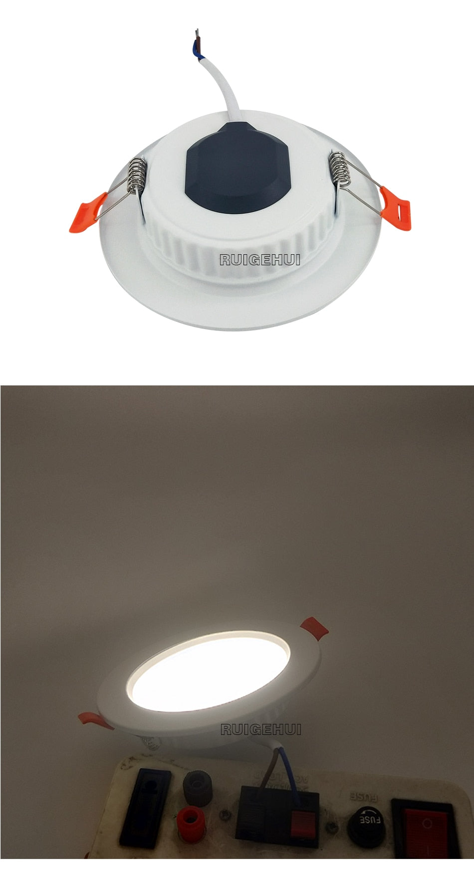 Driverless LED Recessed Downlight SMD 2835 5W 9W 12W 18W AC220V LED Ceiling Spot light Bedroom Indoor Lighting