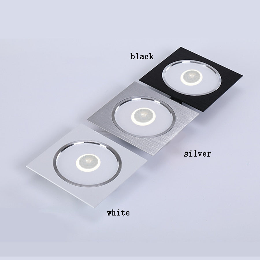 Smart Home Motion Sensor LED Downlight 7W 9W 12W For Hallway Stairs Depot Kids Room Ceiling Lamps