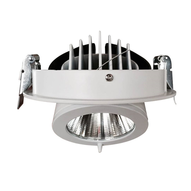 Trunk Shape LED Downlight 10W 15W 25W Recessed Ceiling Spot Down Light 360 Degree Adjustable AC85-265V Indoor Lighting for Home