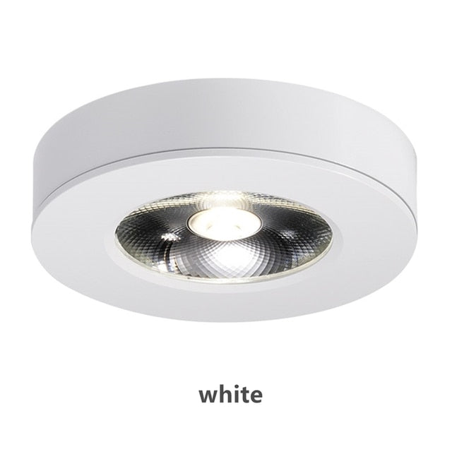 Surface Mounted Ultra-Thin LED Downlights 5W 9W 12W 15W 18W COB ceiling without driver Spot lights AC90-260V Wardrobe, bookcase lamp