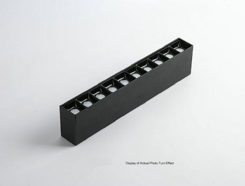 Frameless surface mounted Downlight AC110V-240V LED Linear Bar Lamp Aluminum Ceiling Light Long Strip Corridor Bedroom Decor