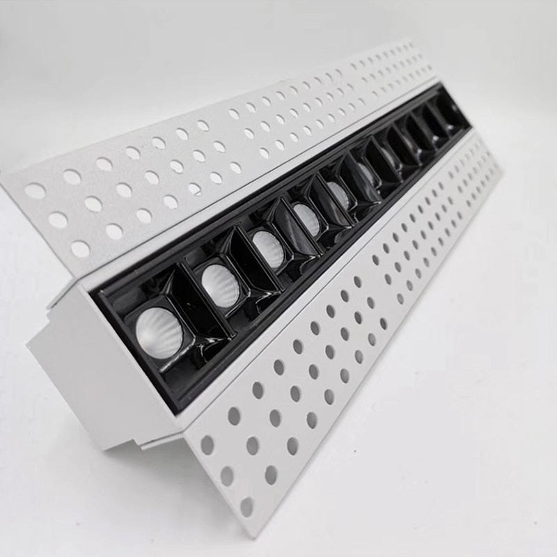 Frameless LED Ceiling Lamp Track Light Recessed Dimmable Downlight Led Ceiling Light Interior Restaurant Corridor Aluminum Lamp