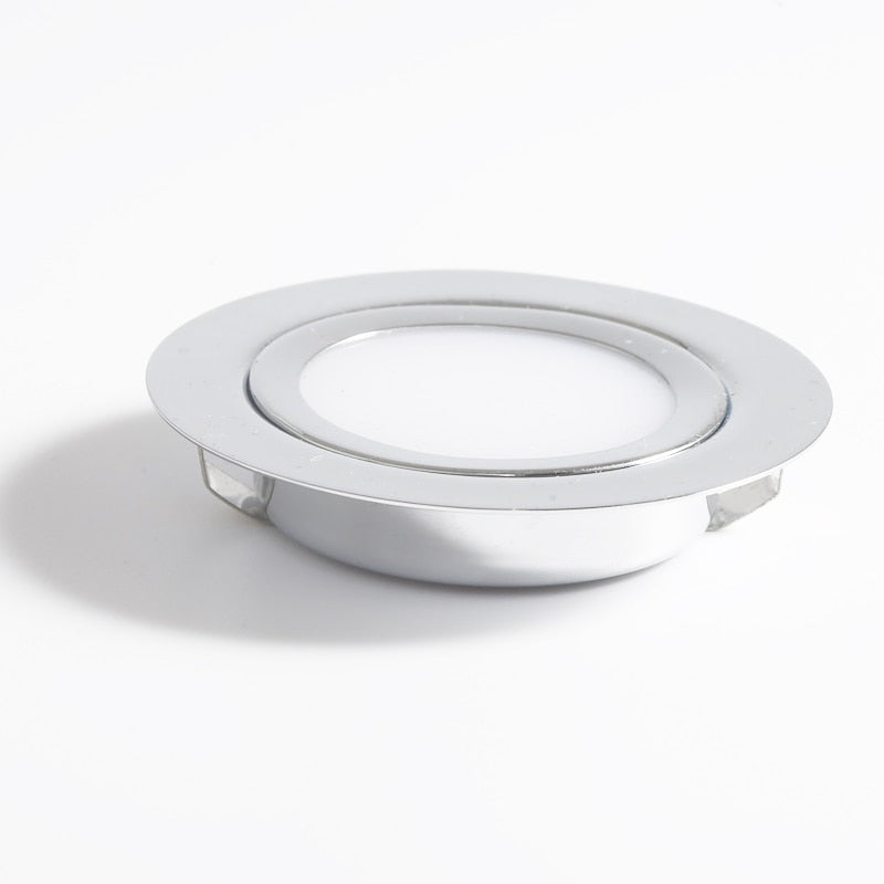 IP65 Slim Cabinet LED Spotlights Kitchen Ceiling Mini Spot Downlight Boat Marine Lamp Ultra Thin 12V 24V 3W Stainless Steel