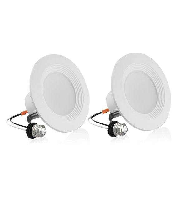Recessed LED Ceiling Light Smart Downlight WiFi Recessed Light Round Spot Light 6 in 12W Slim Recessed Light with E27 Interface