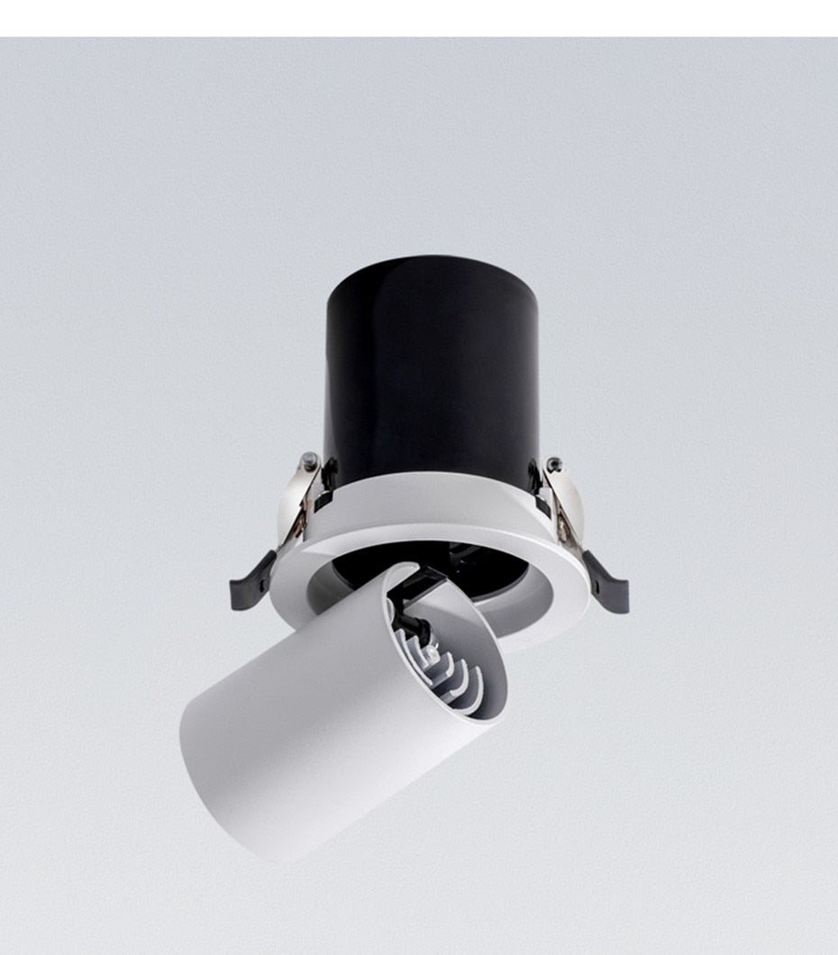 LED spot lights embedded ceiling lamp 7W 10W 12W Recessed Led Downlight Living Room Bedroom Simple Nordic Adjustable Rotatable LED