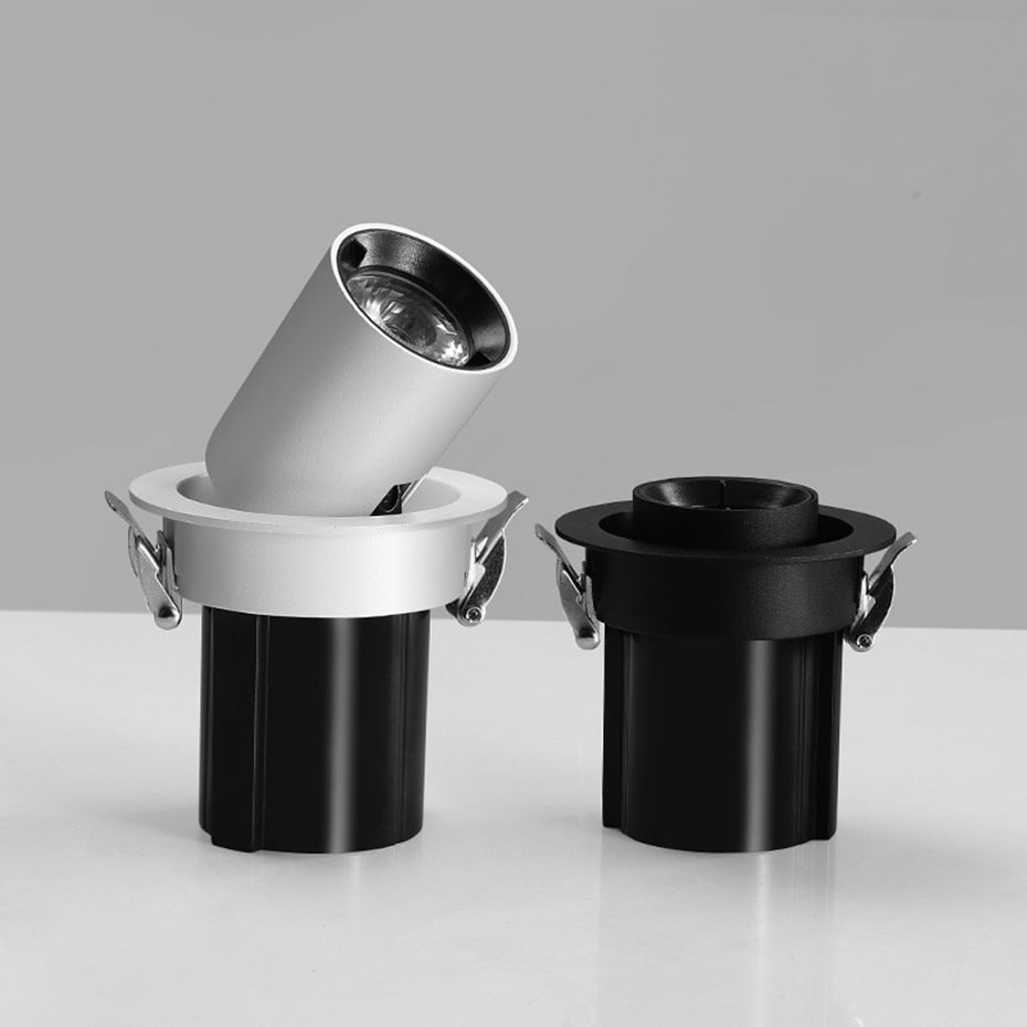 LED spot lights embedded ceiling lamp 7W 10W 12W Recessed Led Downlight Living Room Bedroom Simple Nordic Adjustable Rotatable LED