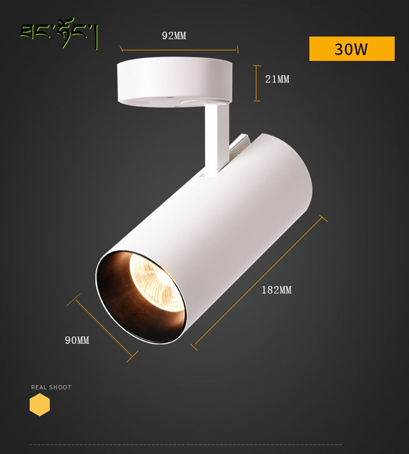 Surface Mounted 360° Rotatable LED Ceiling Downlight 7W 12W 20W 30W Spotlight Clothing Shop Store Home 220V