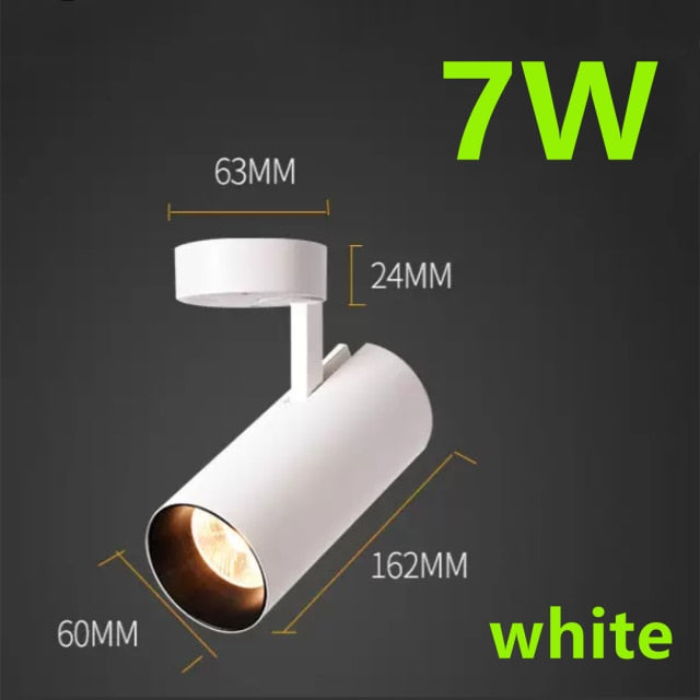 Surface Mounted 360° Rotatable LED Ceiling Downlight 7W 12W 20W 30W Spotlight Clothing Shop Store Home 220V