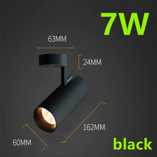 Surface Mounted 360° Rotatable LED Ceiling Downlight 7W 12W 20W 30W Spotlight Clothing Shop Store Home 220V