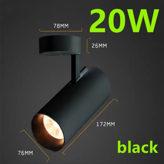 Surface Mounted 360° Rotatable LED Ceiling Downlight 7W 12W 20W 30W Spotlight Clothing Shop Store Home 220V