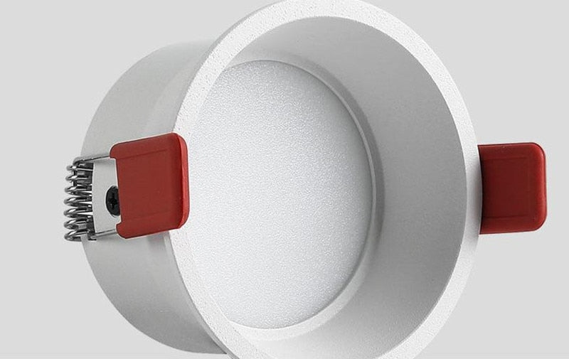 Dimmable Anti Glare Recessed Downlights Round LED Ceiling Lights Spot Lamp Led Ac220v 90-260v Spot 18w Home Decor Homekit Bulb