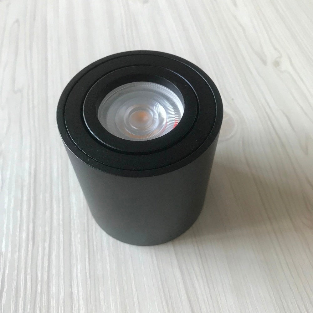 Cylinder Surface Mounted LED GU10 Downlight Fixture 220V Bathroom Waterproof IP65 Outdoor Ceiling Down Spot Light Fitting
