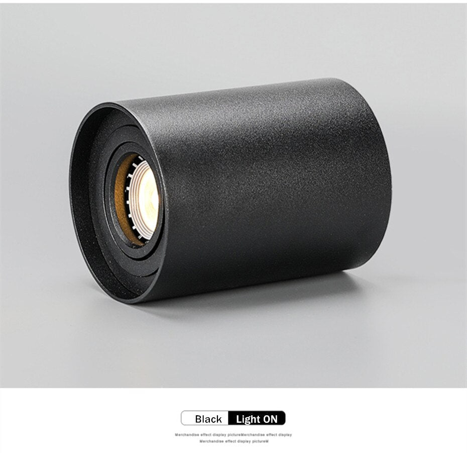 Modern LED Ceiling Spot Lamp 5W 10W 14W GU10 Surface Mounted Dimmable Spotlight Bedroom Bedside Kitchen Balcony Lighting Fixture