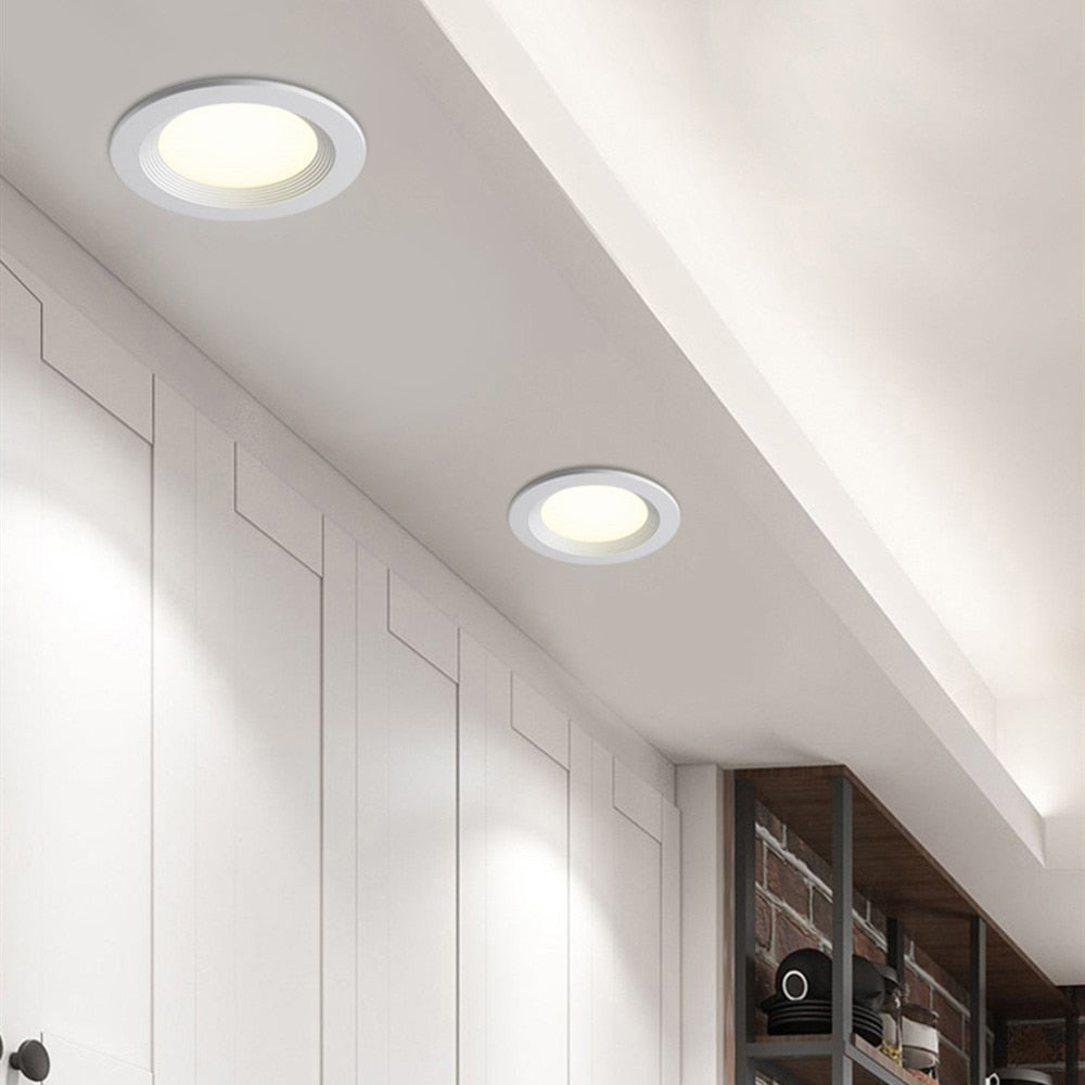 Led Downlight Recessed Spot Led 7W 10W 12W Dimmable Ceiling Lamp Indoor Lighting For Living Room Bedroom Kitchen Office