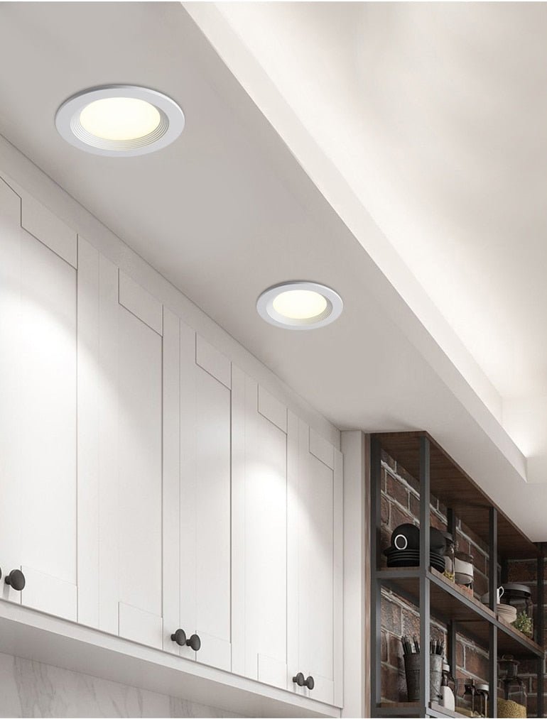 Led Downlight Recessed Spot Led 7W 10W 12W Dimmable Ceiling Lamp Indoor Lighting For Living Room Bedroom Kitchen Office
