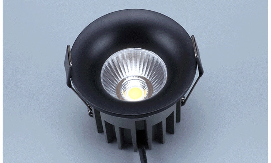 Hoge Kwaliteit Ronde Dimbare Recessed Led Downlights 7W 9W 12W Cob Led Plafond Lamp Spot Verlichting AC110-220V indoor Verlichtin