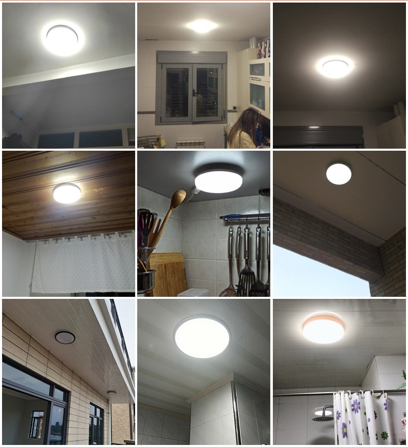 Led Ceiling Lamp 220V 72/40/30/18W Modern Indoor Lighting Fixture Ceiling Light for Living Room Bedroom Kitchen Led Panel Lights