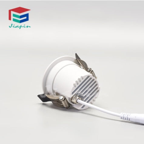 Dimmable waterproof led spot light wall washer COB ceiling light 7W/10W/15W/20W/25W/30W anti-glare aisle downlight spotlight 220v