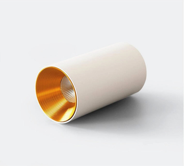 Cylindrical Dimmable COB LED Downlights 10W 12W 15W LED Ceiling Spot Lights AC85~265V LED Ceiling Lamps Background Lighting