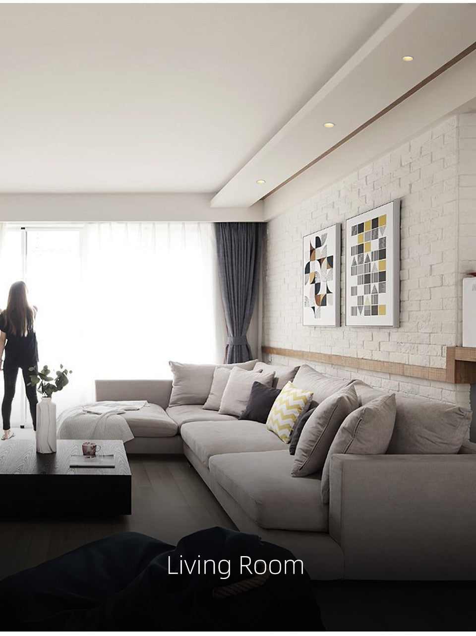 Aislian led Recessed downlight IP65 waterproof ultra-thin large beam angle spot light embedded bathroom shower room toilet