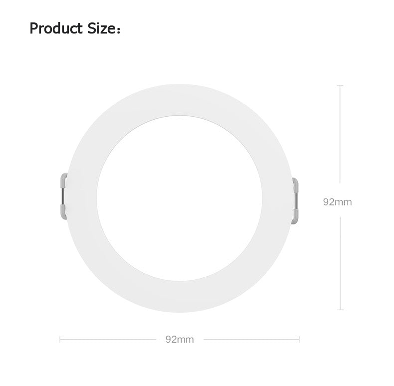 Led Downlight Bluetooth Mesh Version Controlled By Voice Smart Remote Control Adjust Outdoor Ceiling Light