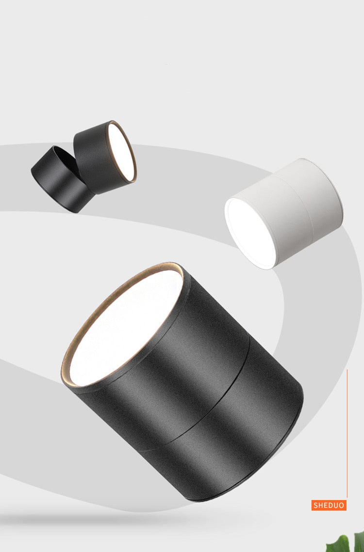 Led Downlight Luminaire Ceiling Lamp Dimmable Surface Spot Kitchen Led Lights For Room Indoor Lighting Living Room Hotel AC220V