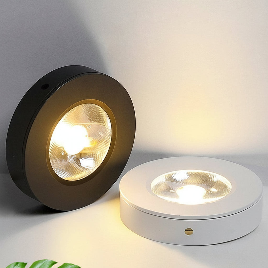 LED Spotlight Ultra-Thin 3W/5W/10W Ceiling Downlight Surface Mount Spot Lamp for Bedroom Kitchen Indoor Home Shop Display Lights