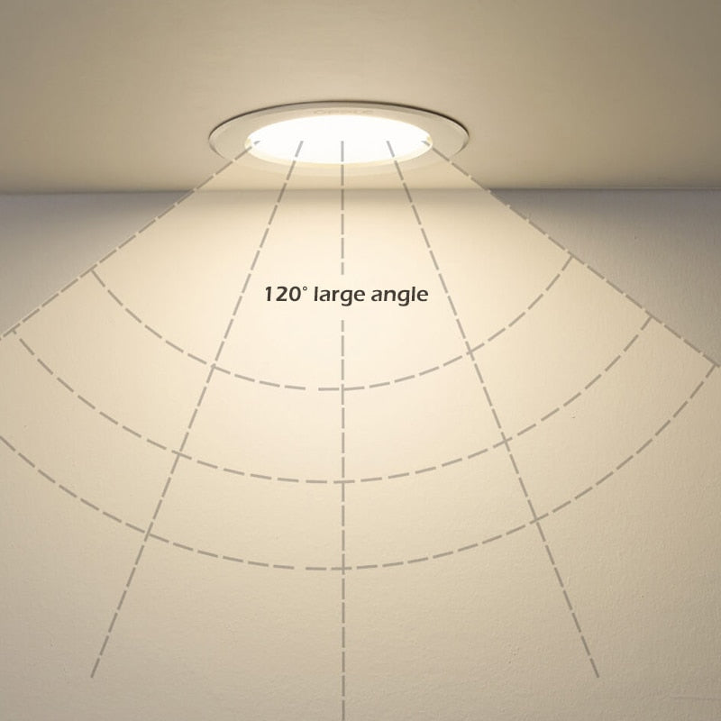 Xaomi OPPLE LED Downlight 3W 120 Degree Round Recessed Lamp Warm/Cool White Led Bulb Bedroom Kitchen Indoor LED Spot Lighting