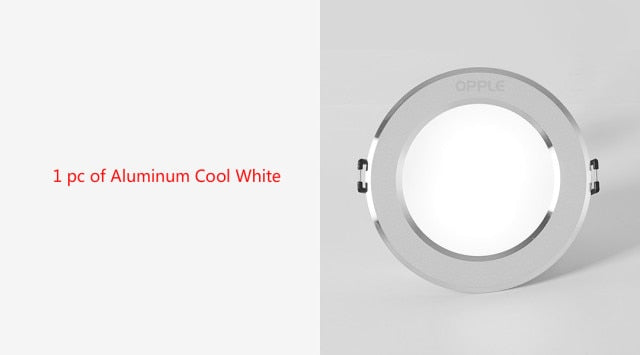 Xaomi OPPLE LED Downlight 3W 120 Degree Round Recessed Lamp Warm/Cool White Led Bulb Bedroom Kitchen Indoor LED Spot Lighting