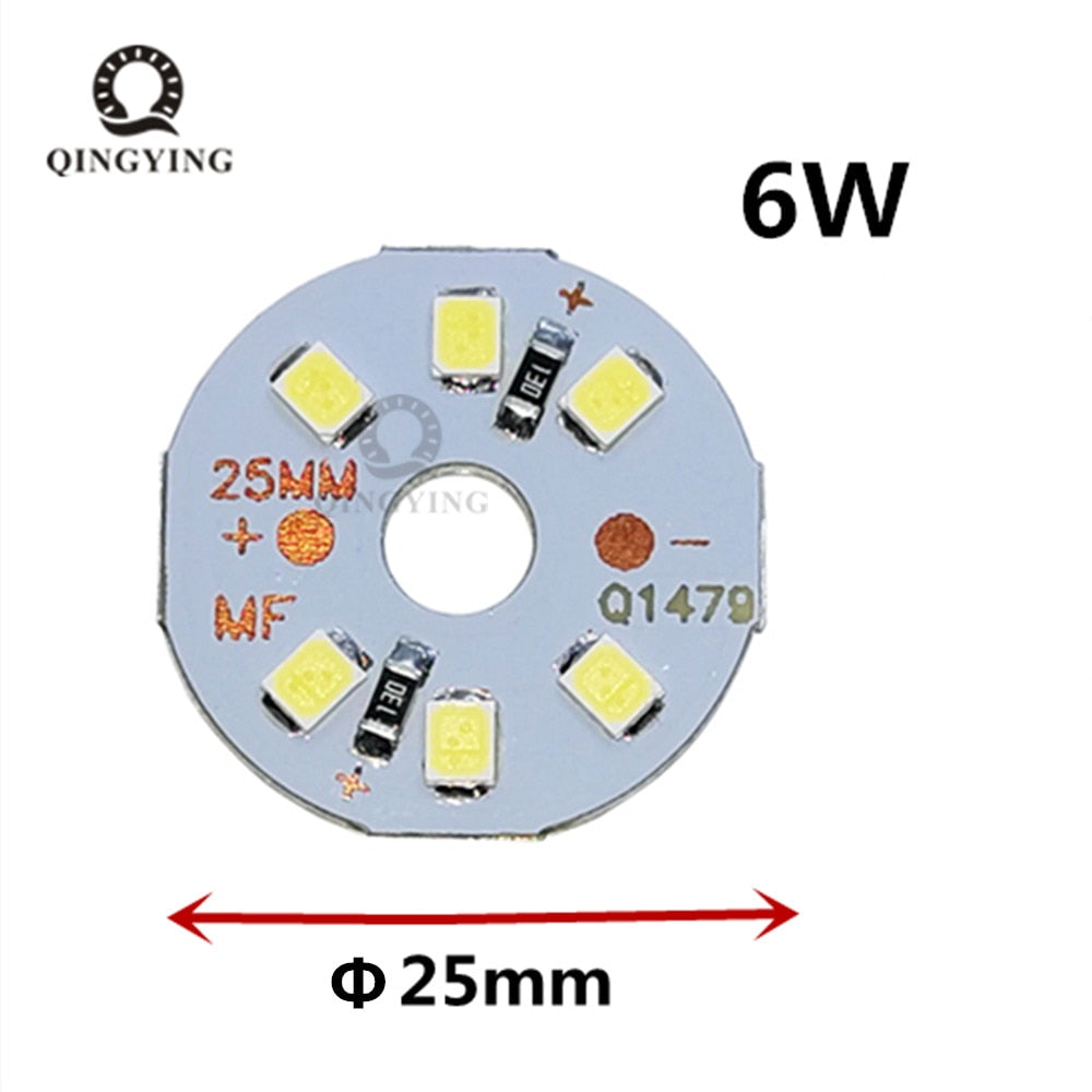 Downlight 20-50pcs a Lot DC12V lamp Bead LED Bulb Lamp 3W 6W 9W 12W 15W 18W Brightness Light Board For led bulb led downlight