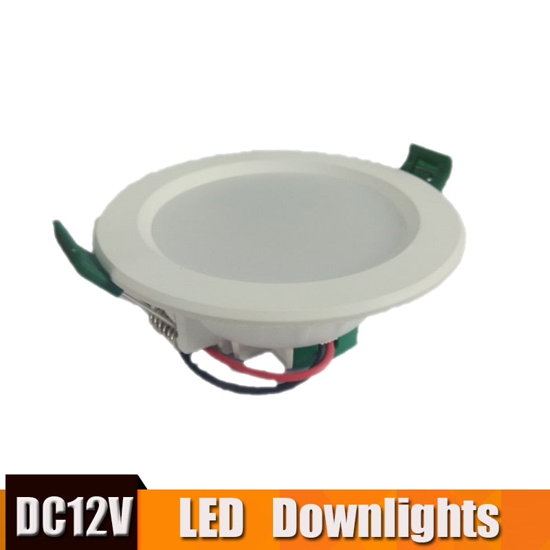 LED Ceiling Lights For Room 18W 15W 12W DC12V Downlights Ceiling Spots LED Fixture Ceiling lamps For Indoor living Room Lighting