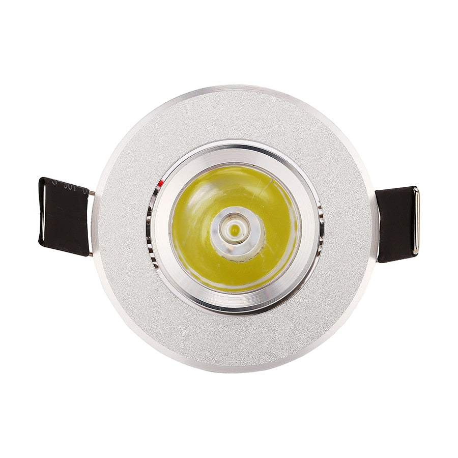 Best price 1W 3W 4pcs/lot mini high power Recessed Led Downlight AC85-260V 110-330LM with LED Driver warm nature pure white