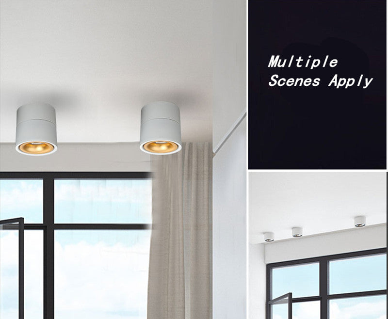 LED Dimmable Downlight 10W 12W 20W 24W 30W 36W LED Surface Mounted Spotlight LED Ceiling Lamp Lamps for Living Room